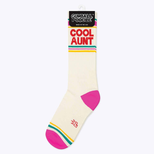 Cool Aunt Gym Crew Socks - vibeboxshop