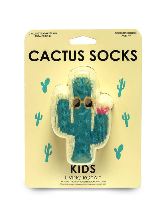 Cool Cactus Kids Socks - vibeboxshop