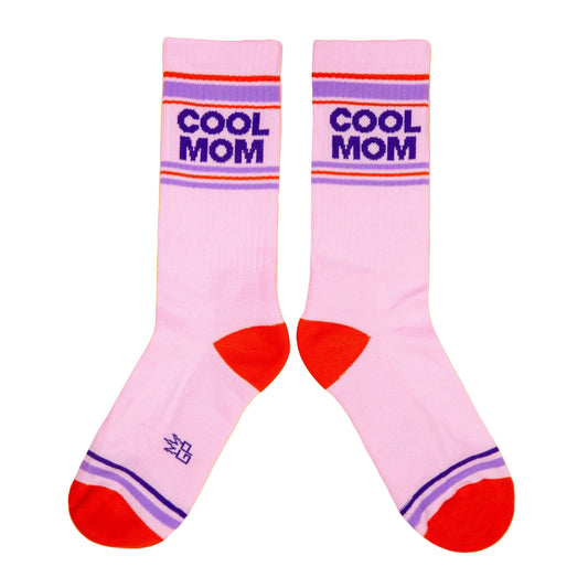 Cool Mom Gym Crew Socks - vibeboxshop