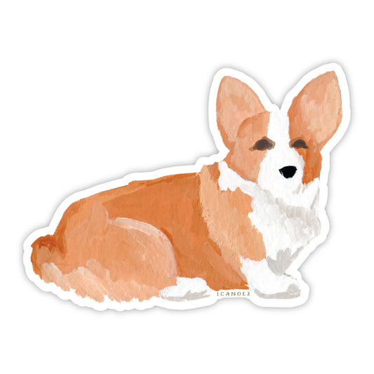 Corgi Decal Sticker - vibeboxshop