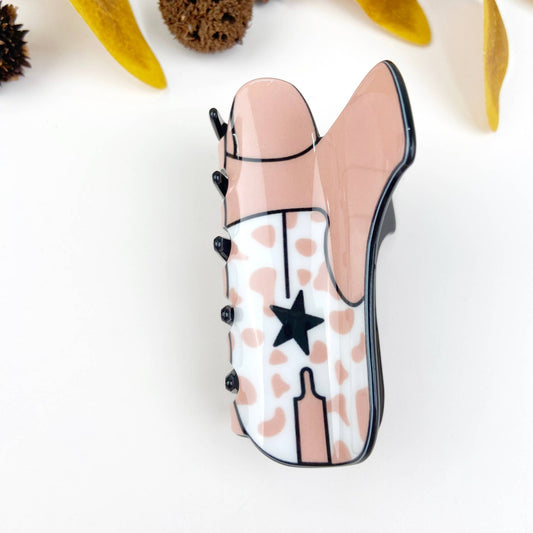 Cowgirl Boot Hair Clips - vibeboxshop