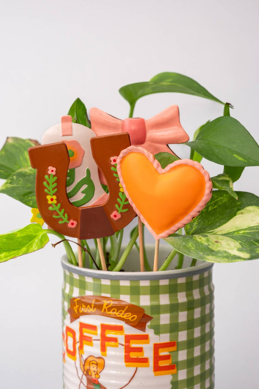 Cowgirl Plant Stakes - vibeboxshop