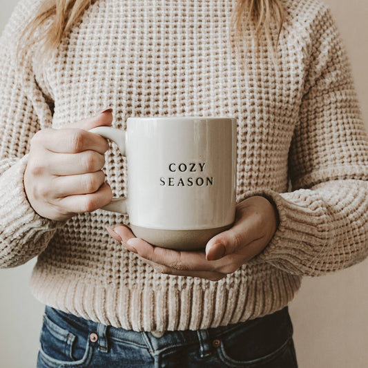 Cozy Season Stoneware Coffee Mug - vibeboxshop