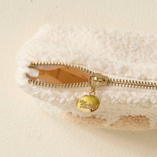 Cream Teddy Pouch - Baby - vibeboxshop