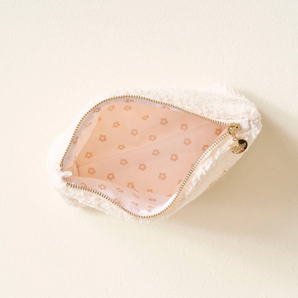 Cream Teddy Pouch - Baby - vibeboxshop