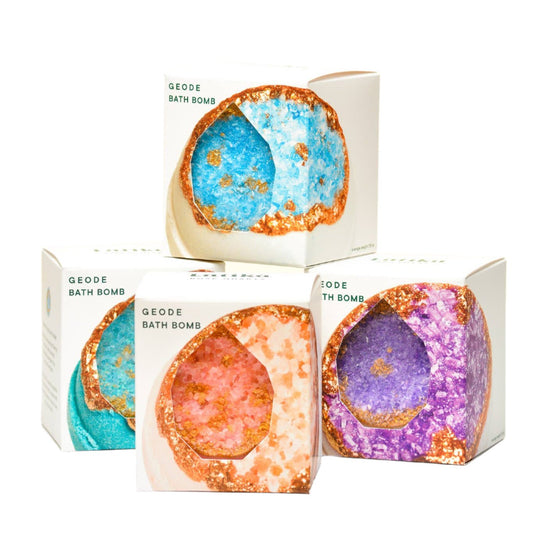 Crystal Geode Bath Bomb - vibeboxshop
