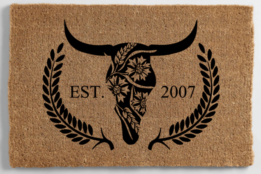 Custom Door Mat Make & Take - vibeboxshop