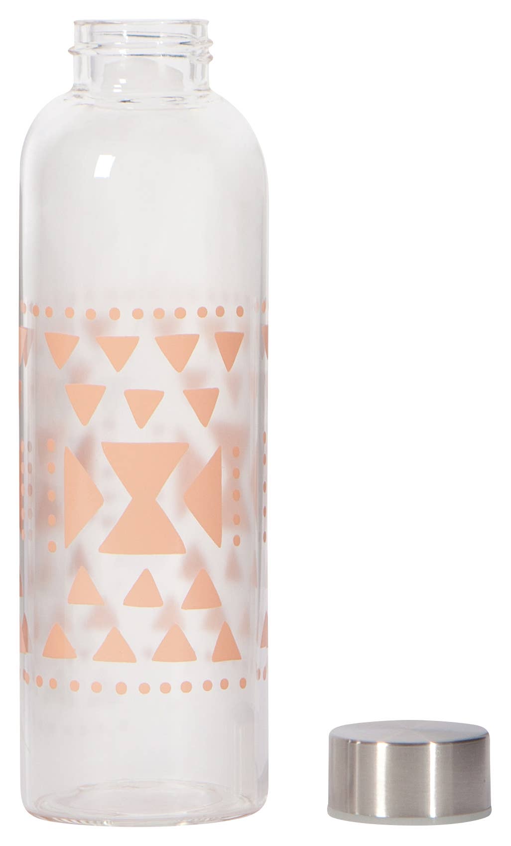 Danica Studio Pink Sustain Glass Water Bottle - vibeboxshop