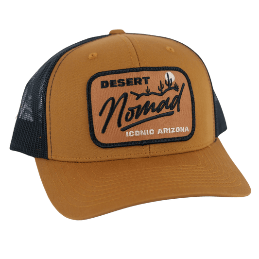 Desert Nomad Curved Trucker - vibeboxshop