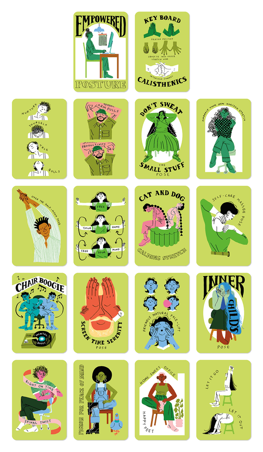 Desk Yoga Deck - vibeboxshop