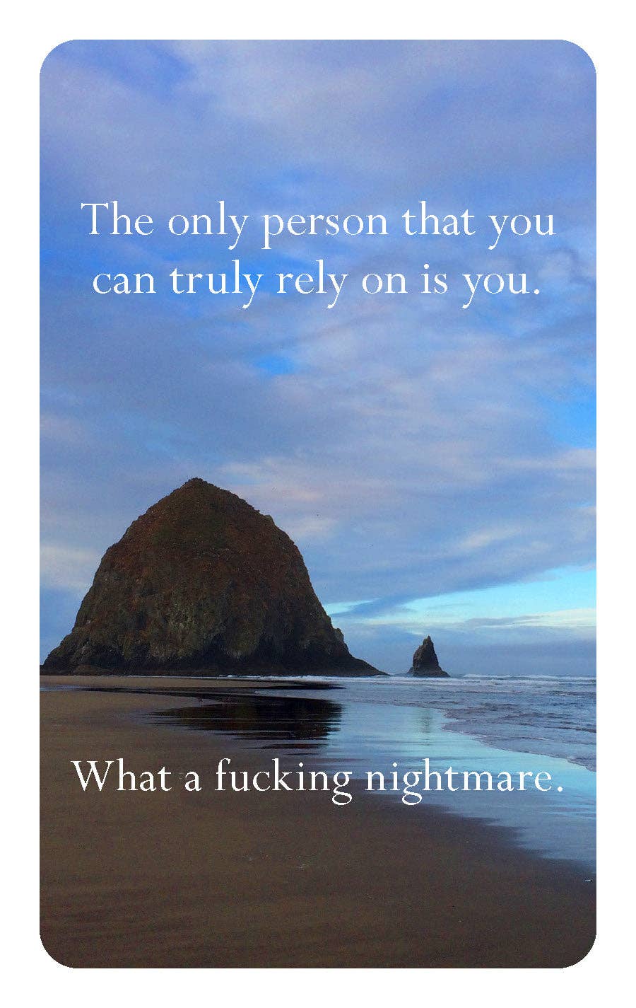 Disappointing Affirmations Deck - vibeboxshop