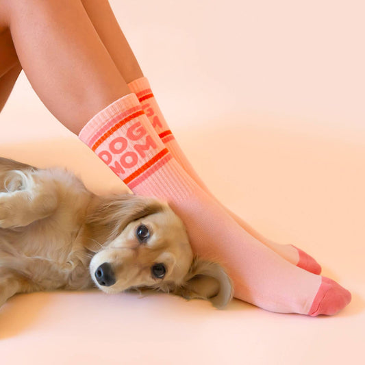Dog Mom Crew Socks - vibeboxshop