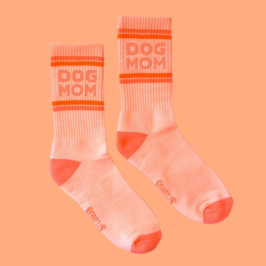 Dog Mom Crew Socks - vibeboxshop