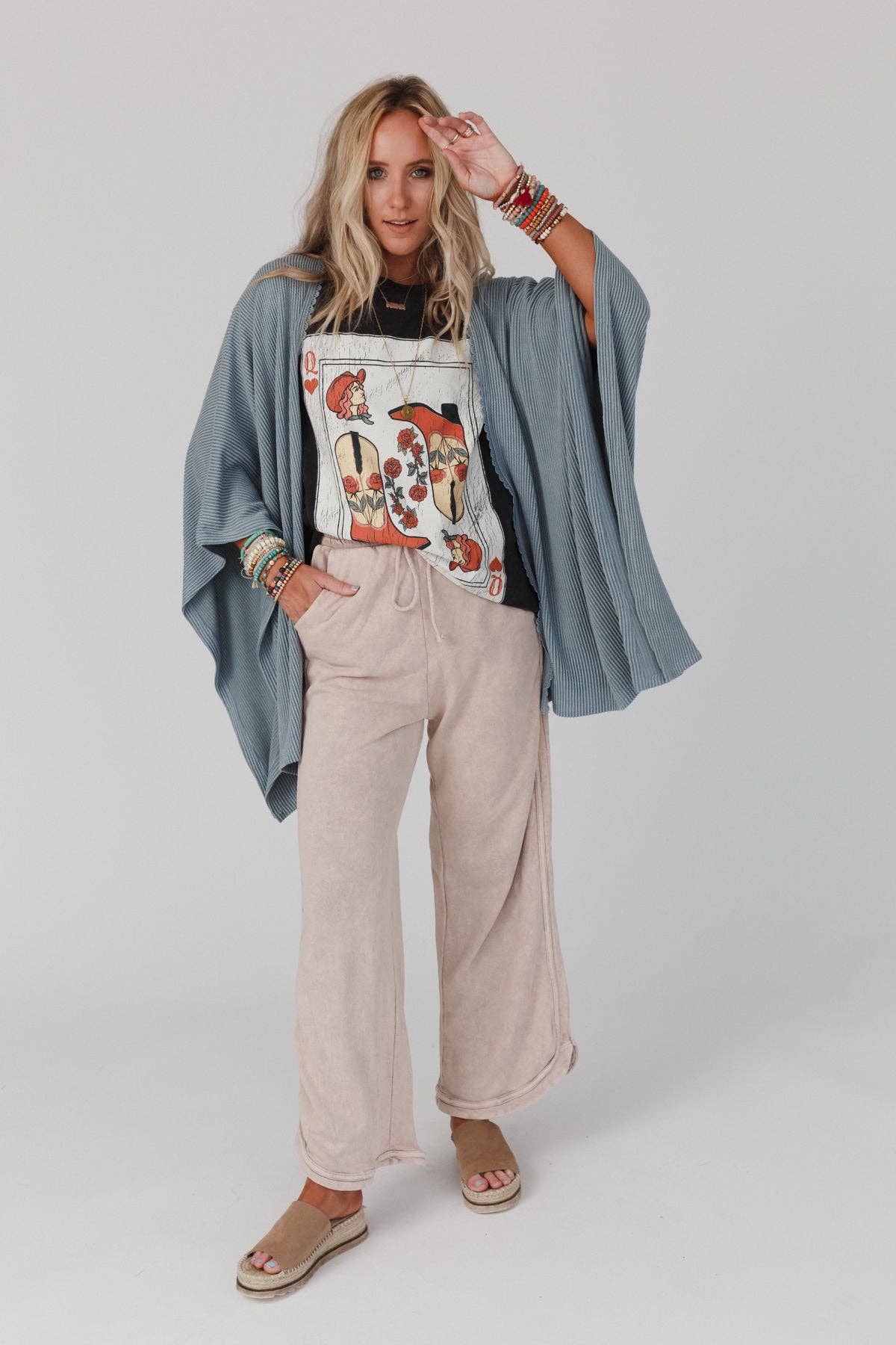 So Comfy Wide Leg Pants - New Taupe