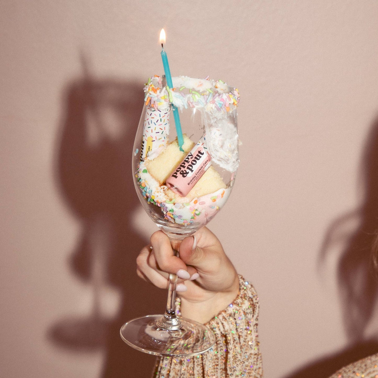 Vegan Lip Balm, Birthday Confetti Cake, Pink