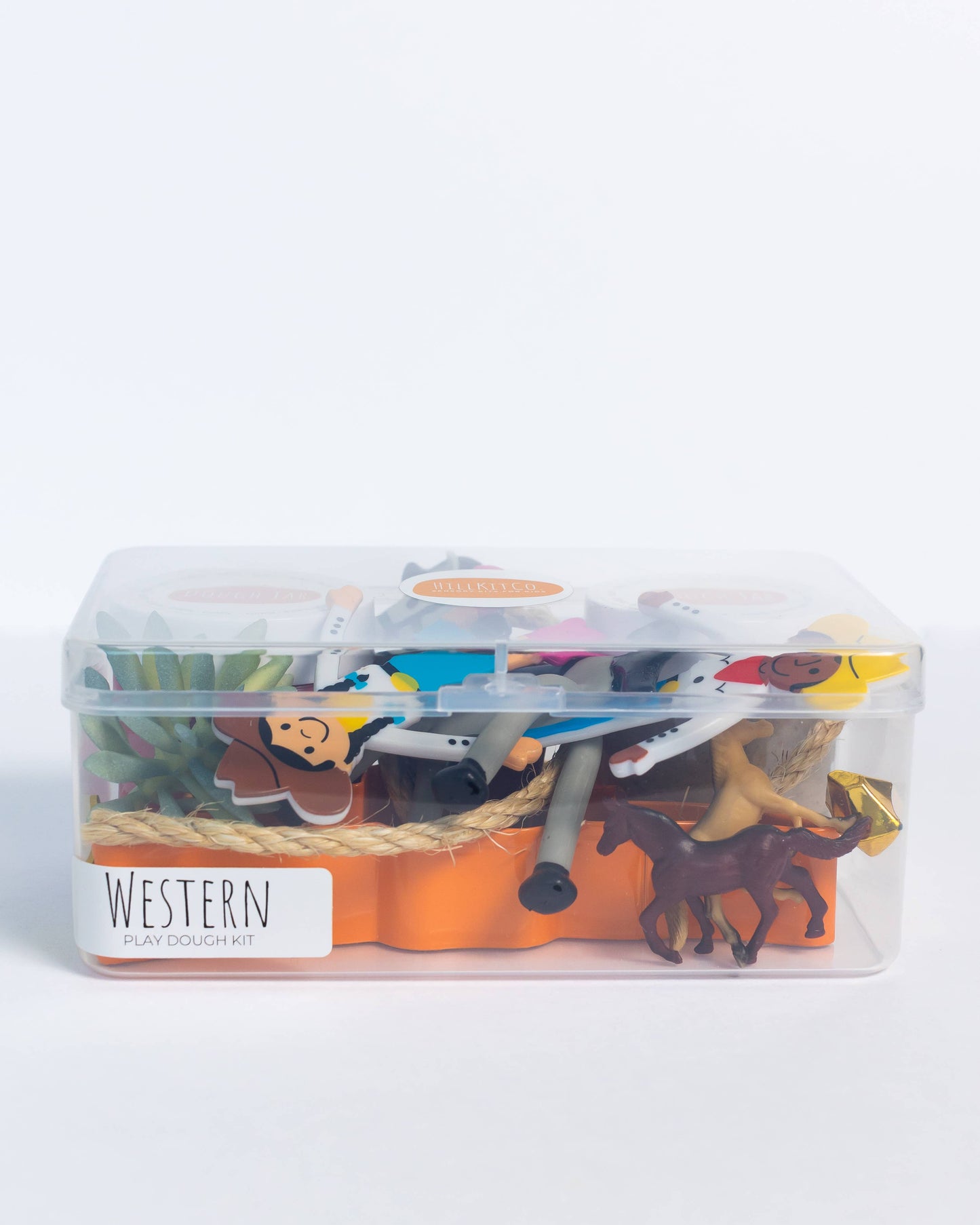 Western Play Dough Kit; Cowboys & Cowgirls Standard Kit