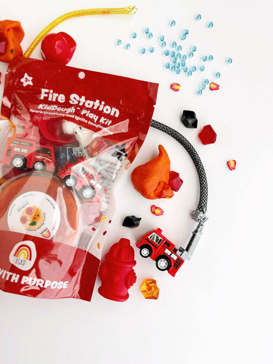 Fire Station KidDough Play Kit - vibeboxshop