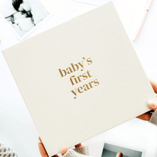 First Year Baby Memory & Milestone Book - vibeboxshop