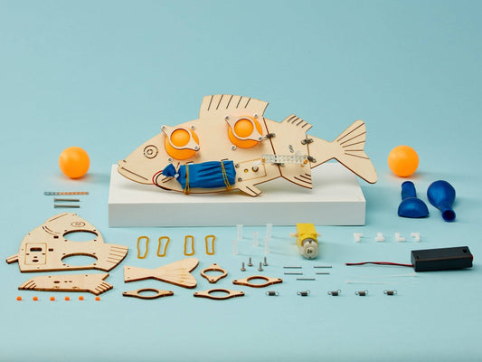 Fish Robot DIY STEM Toy - vibeboxshop