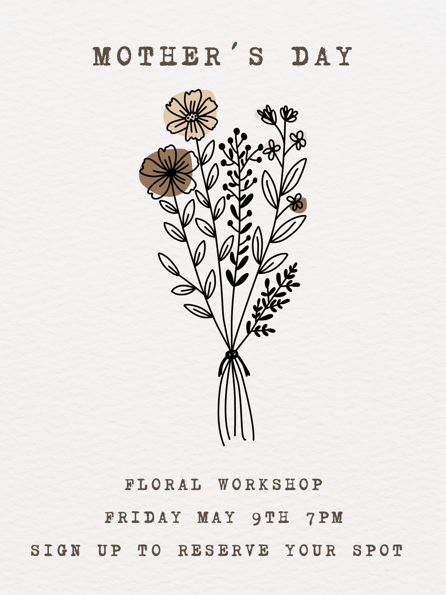 Floral Bouquet Workshop - vibeboxshop