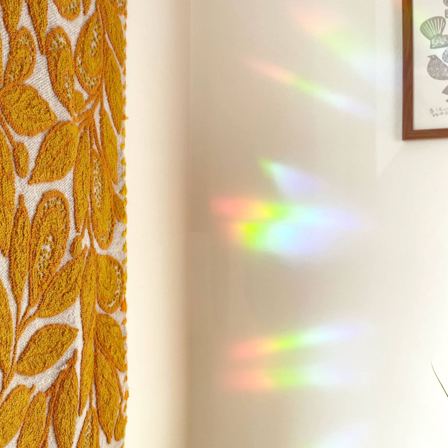 Folk Bird Suncatcher Decal - vibeboxshop