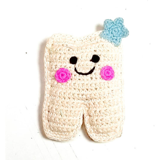 Friendly Plush Tooth with Pocket - vibeboxshop
