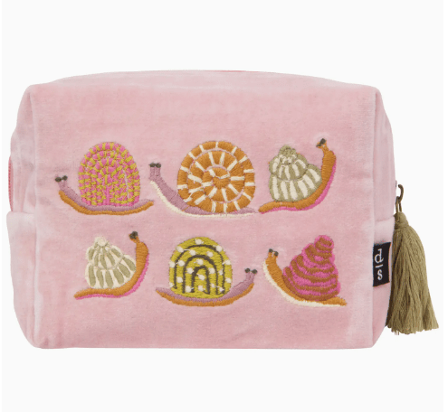 Gardenland Embroidered Pouch - vibeboxshop