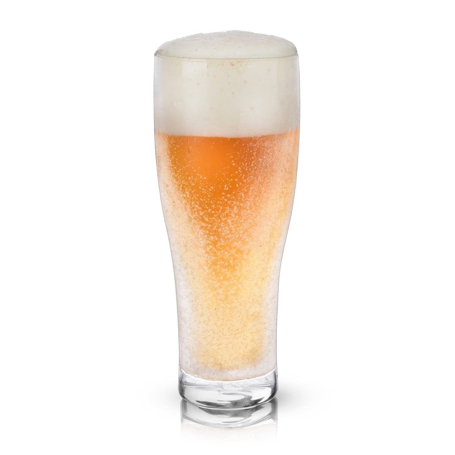 Glacier™ Double Walled Chilling Beer Glass w/ Cooling Gel - vibeboxshop