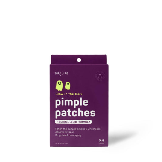 Glow in the Dark Ghosts Hydrocolloid Pimple Patches - vibeboxshop