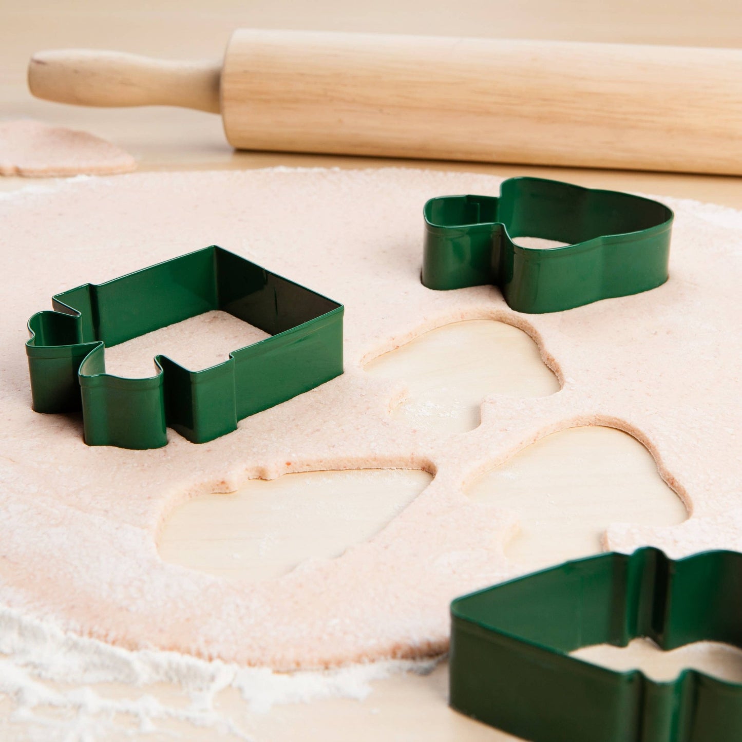 Gnome For The Holidays Christmas Cookie Cutters Set of 3 - vibeboxshop