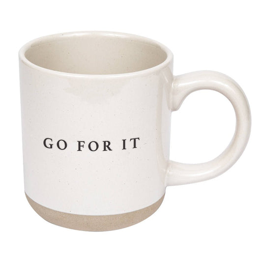 Go For It Stoneware Mug - vibeboxshop