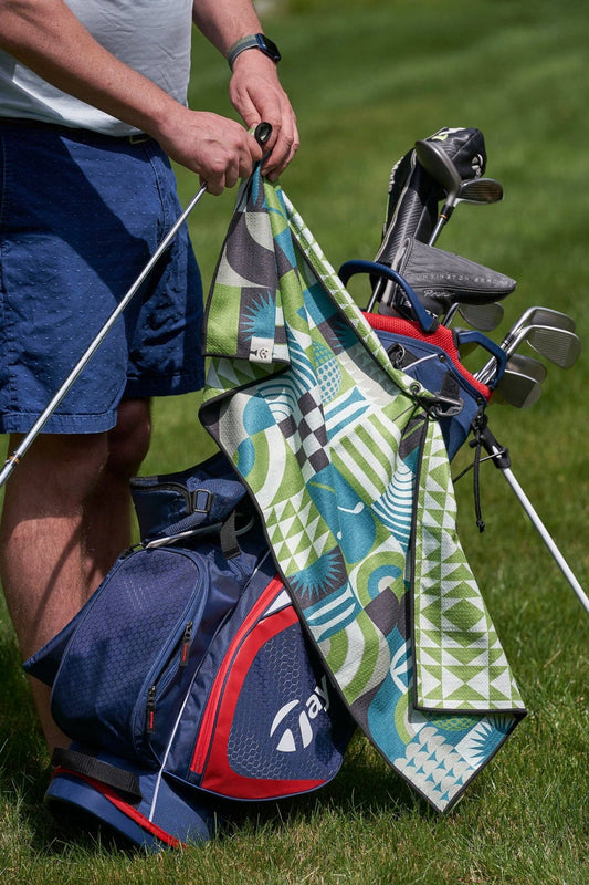 Golf - Microfiber Waffle Towel - vibeboxshop