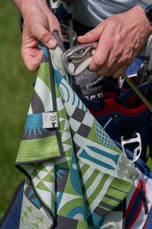 Golf - Microfiber Waffle Towel - vibeboxshop