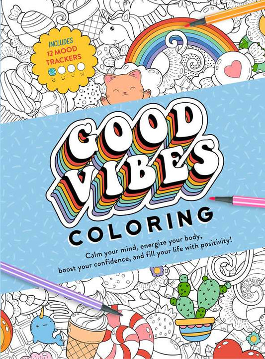 Good Vibes Coloring by Editors of Thunder Bay Press - vibeboxshop