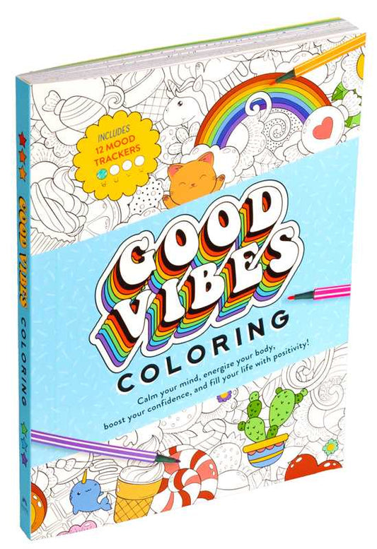 Good Vibes Coloring by Editors of Thunder Bay Press - vibeboxshop