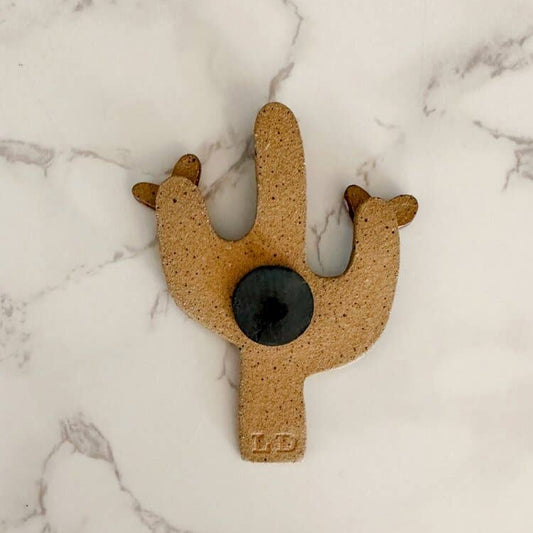 Green Saguaro Cactus Magnet - vibeboxshop