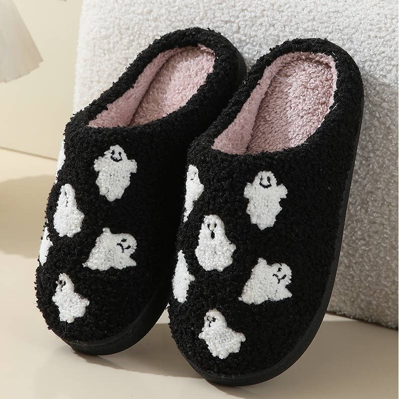 Halloween Ghost Slippers - vibeboxshop