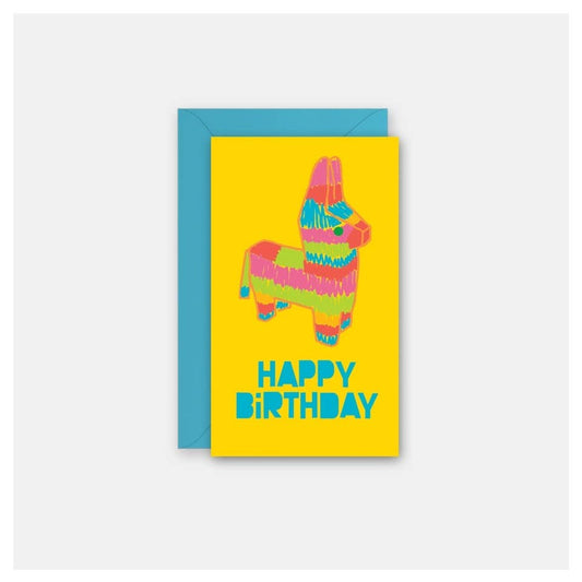 Happy Bday Pinata - Gift Card Greeting Card - vibeboxshop