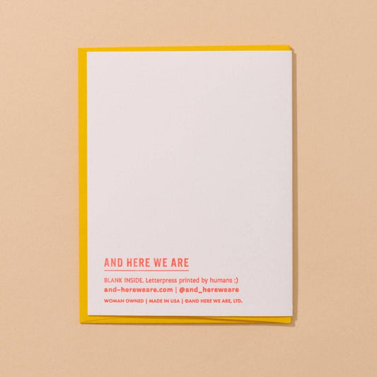 Happy Birthday Hottie Hot Dog Card - vibeboxshop