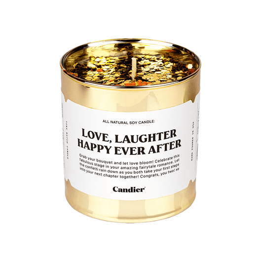 Happy Ever After Candle (Wedding) - vibeboxshop