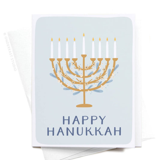 Happy Hanukkah Greeting Card - vibeboxshop