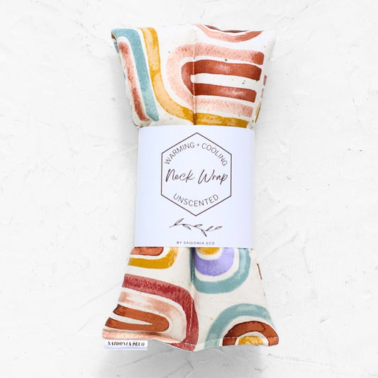 Heating & Cooling Neck & Body Wrap - Boho Arches - vibeboxshop