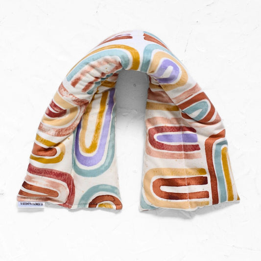 Heating & Cooling Neck & Body Wrap - Boho Arches - vibeboxshop