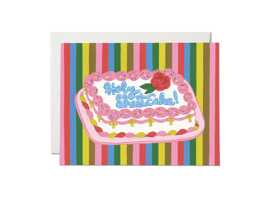 Holy Sheetcake Birthday Card - vibeboxshop