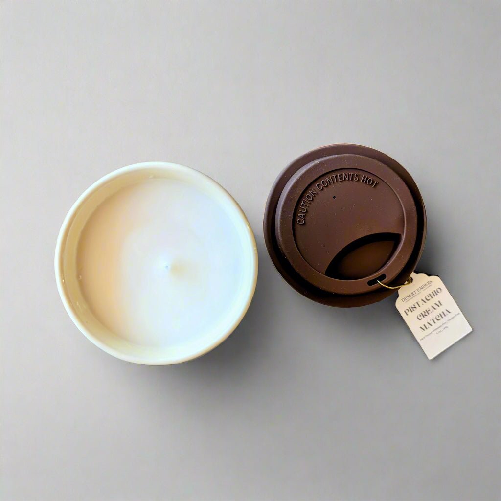 Honey Butter Latte - Coffee Mug Candle - vibeboxshop