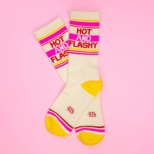 Hot and Flashy Gym Crew Socks - vibeboxshop
