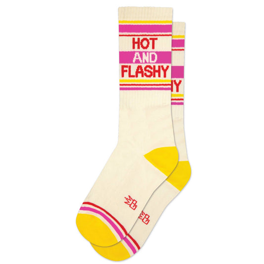 Hot and Flashy Gym Crew Socks - vibeboxshop