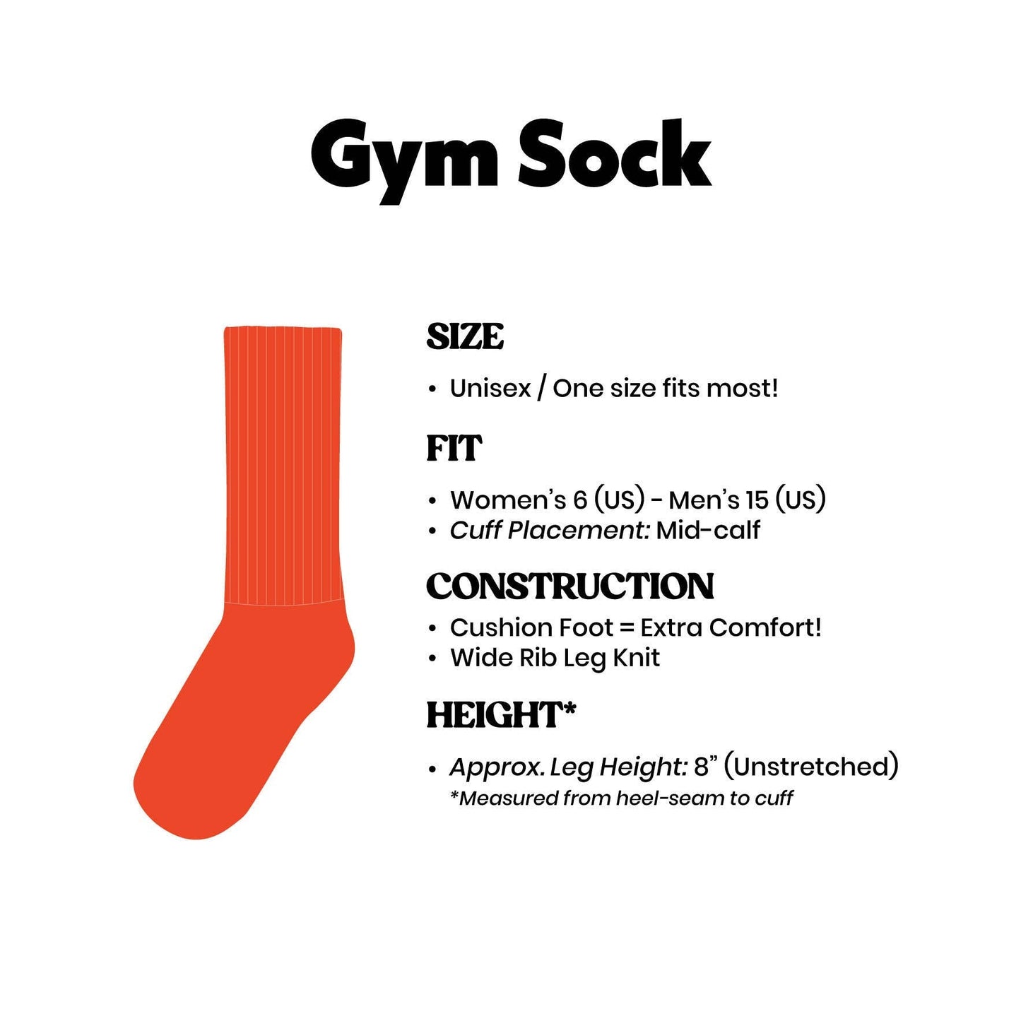 Hot Dad Gym Crew Socks - vibeboxshop