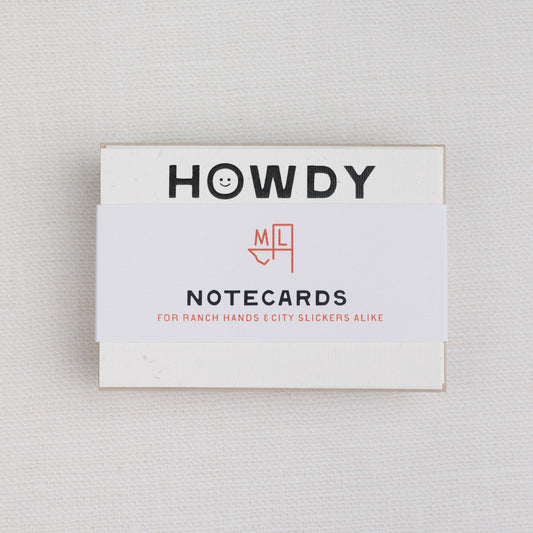 Howdy Notecard Set - vibeboxshop