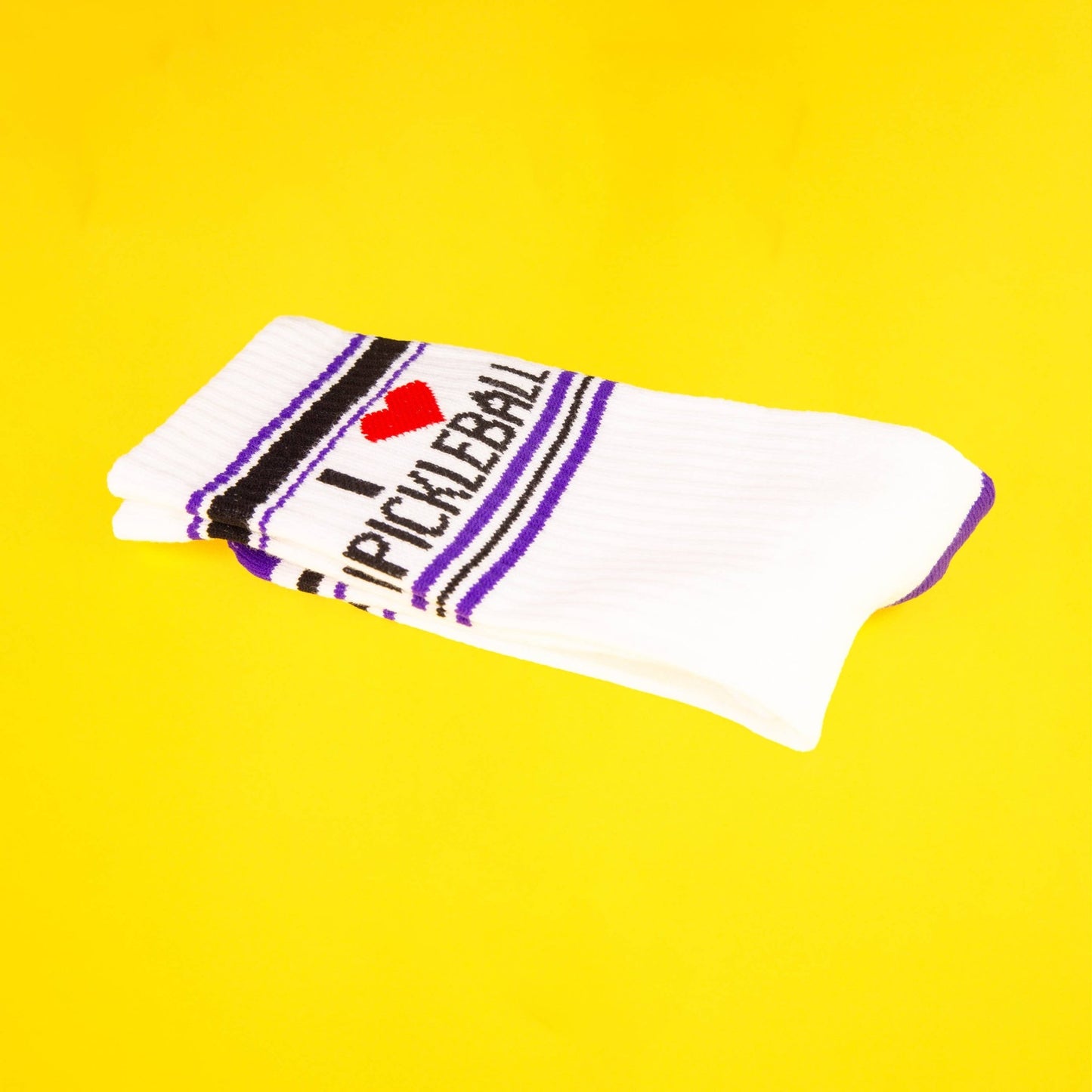 I ❤️ Pickleball Gym Crew Socks - vibeboxshop